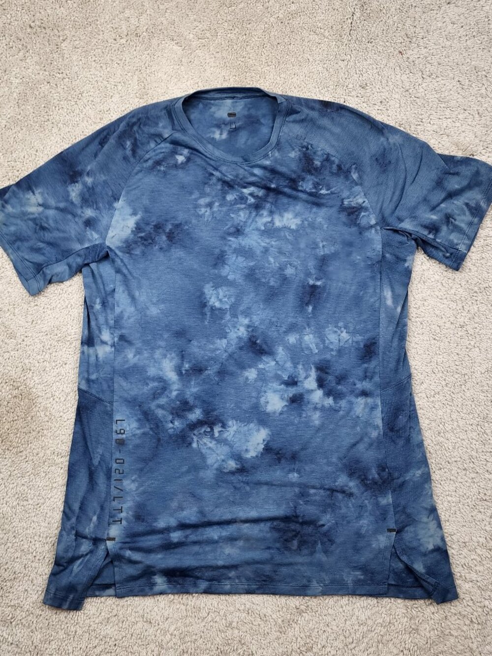Lululemon License to Train size Medium M Blue Camo Tie Dye XS L98-021/LTT REI US